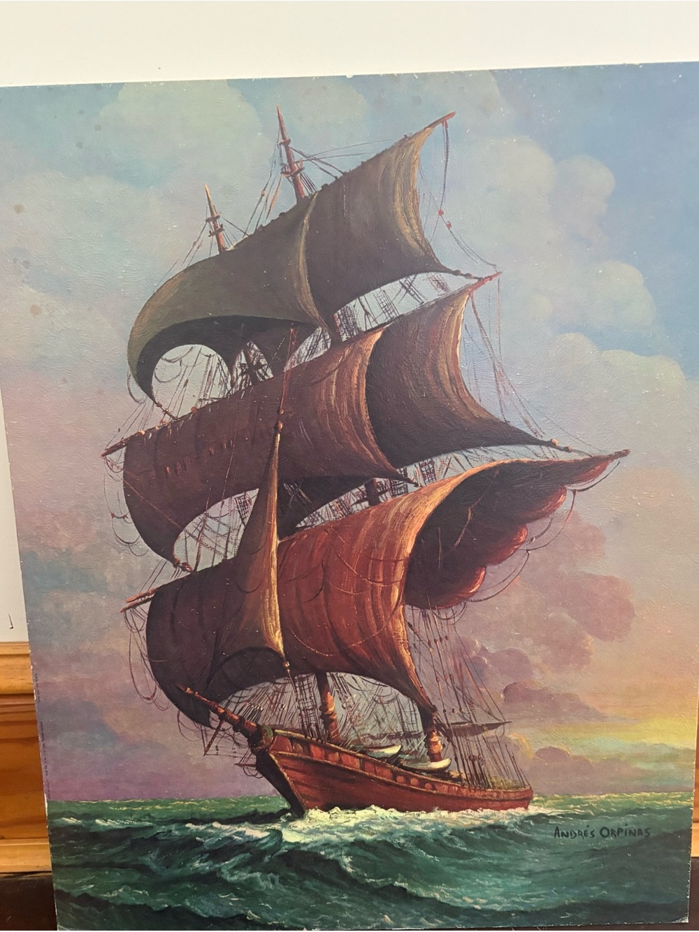 Spanish Caravelle by Andres Orpinas